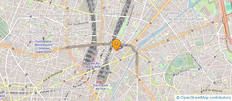 localisation de l'entreprise SCI LEMARIE DROULERS  PARIS