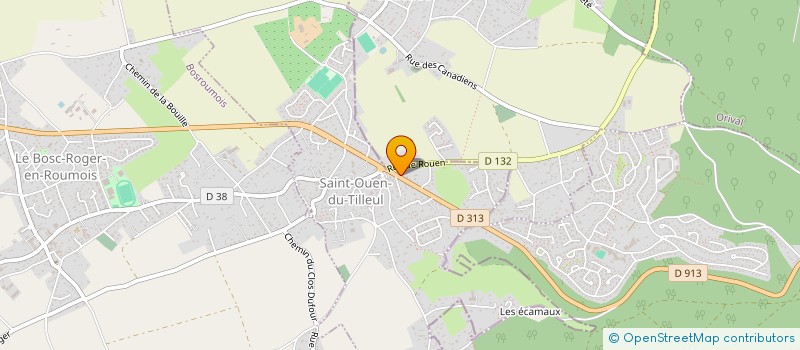 localisation de l'entreprise SCI LEMARIE LAURIANE  SAINT-OUEN-DU-TILLEUL