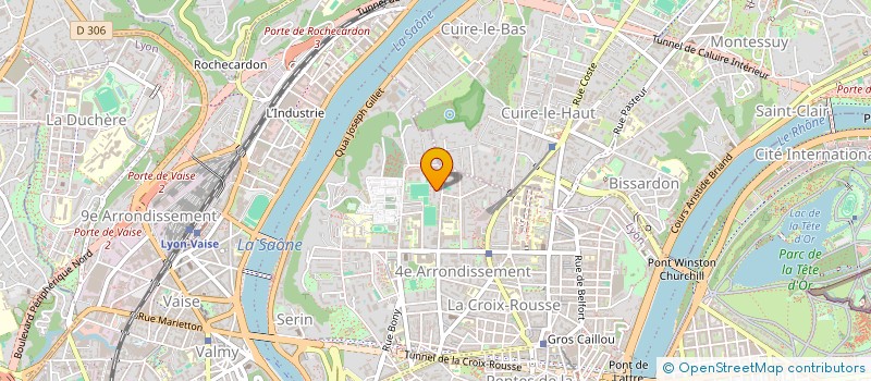 localisation de l'entreprise SCI LEMAS  LYON