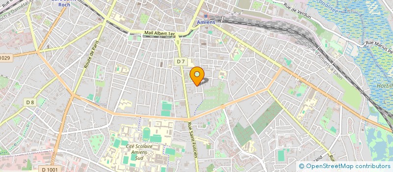 localisation de l'entreprise SCI LEMATTRE à AMIENS