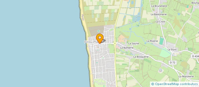 localisation de l'entreprise SCI LEMAUX GALLIS  PIROU