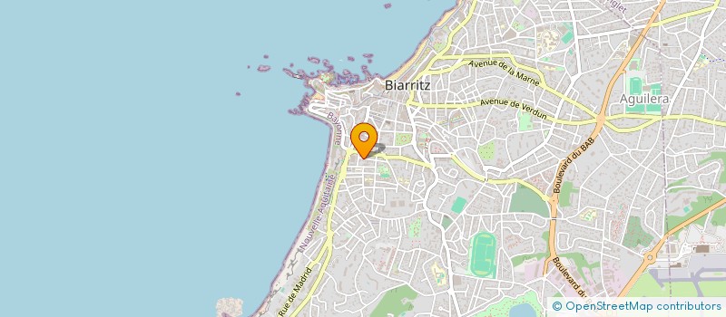 localisation de l'entreprise SCI LEMBEYE-ESTRADE à BIARRITZ