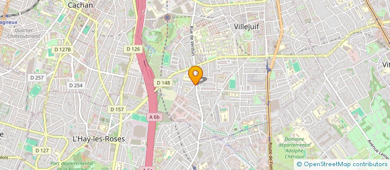 localisation de l'entreprise SCI LEME à VILLEJUIF