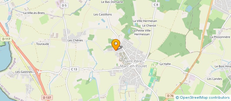 localisation de l'entreprise SCI LEME  SAINT-PERE-MARC-EN-POULET