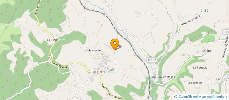 localisation de l'entreprise SCI LEME à TURENNE