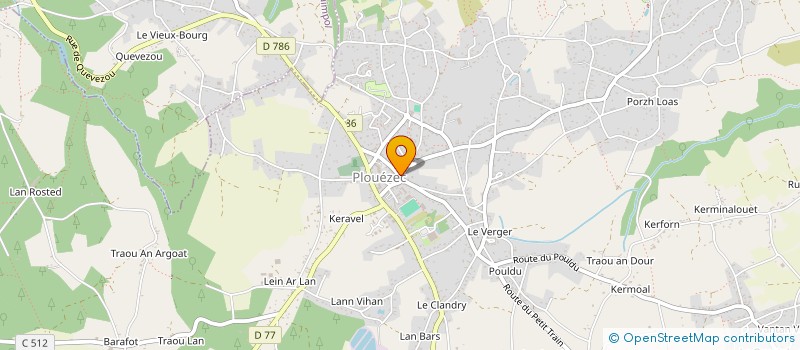 localisation de l'entreprise SCI LEMEE  PLOUEZEC