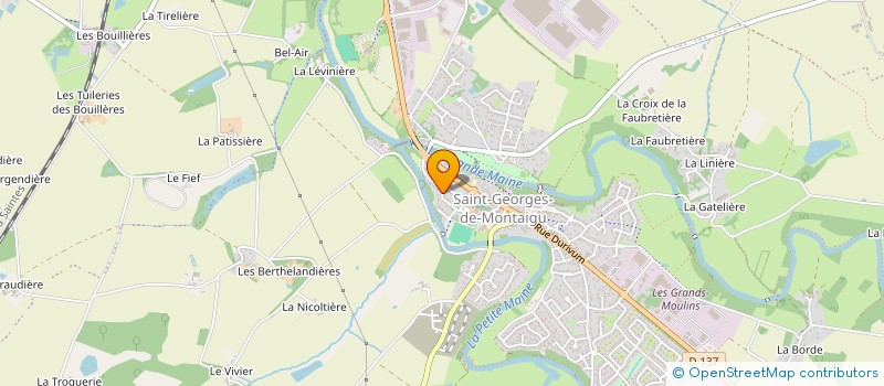 localisation de l'entreprise SCI LEMELLE à MONTAIGU-VENDEE