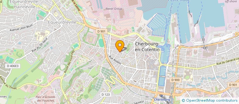localisation de l'entreprise SCI LEMENUEL-LECONTE à CHERBOURG-EN-COTENTIN