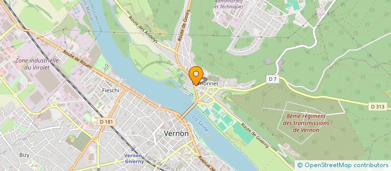 localisation de l'entreprise SCI LEMERCIER FAMILY AND CO  VERNON