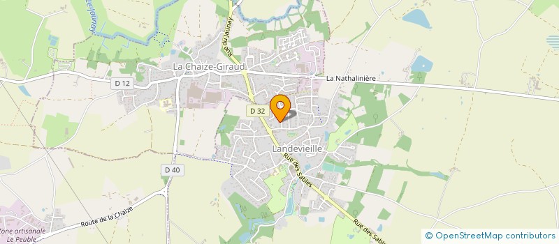 localisation de l'entreprise SCI LEMERY à LANDEVIEILLE