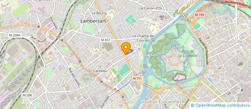 localisation de l'entreprise SCI LEMESRE à LAMBERSART