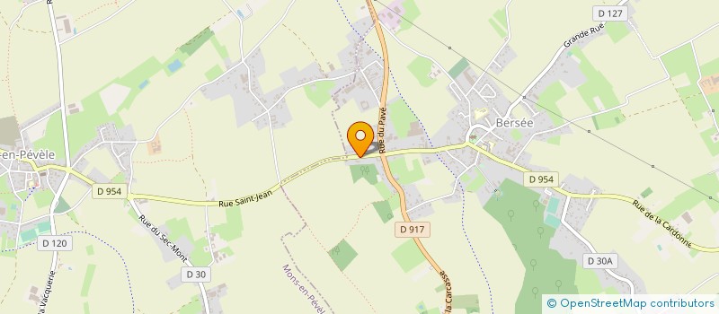 localisation de l'entreprise SCI LEMESRE PEVELE  BERSEE
