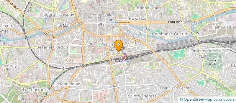 localisation de l'entreprise SCI LEMETINVEST 2  RENNES