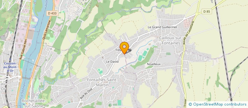 localisation de l'entreprise SCI LEMIERE RDT  FONTAINES-SAINT-MARTIN