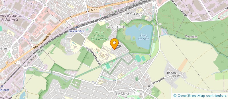 localisation de l'entreprise SCI LEMIR  LA VERRIERE