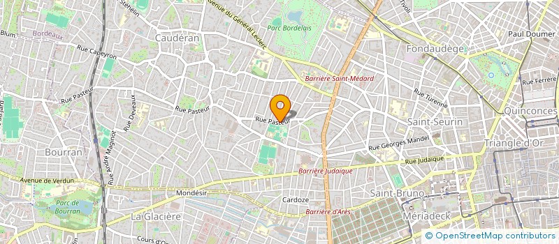 localisation de l'entreprise SCI LEMIRE IMMO  BORDEAUX