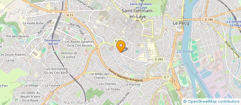 localisation de l'entreprise SCI LEMITAC  SAINT-GERMAIN-EN-LAYE