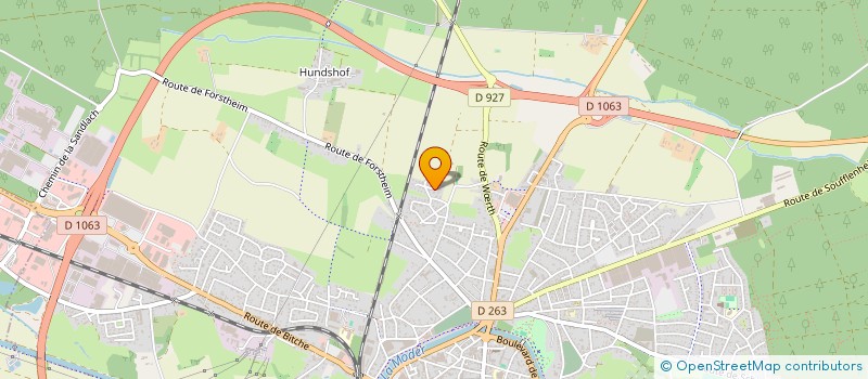 localisation de l'entreprise SCI LEMMAO  HAGUENAU