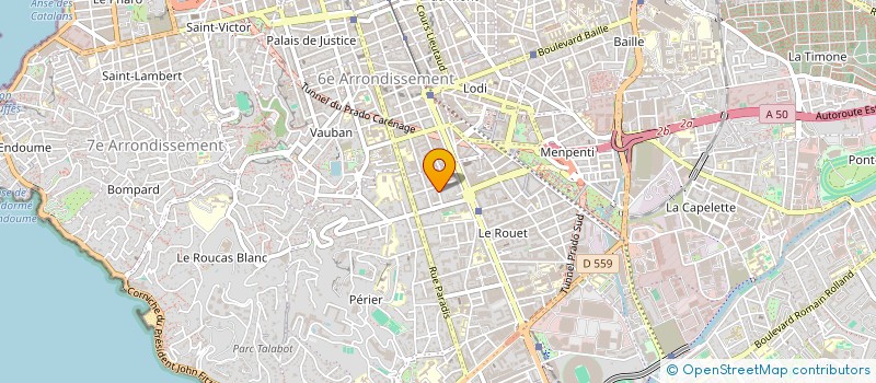 localisation de l'entreprise SCI LEMME à MARSEILLE