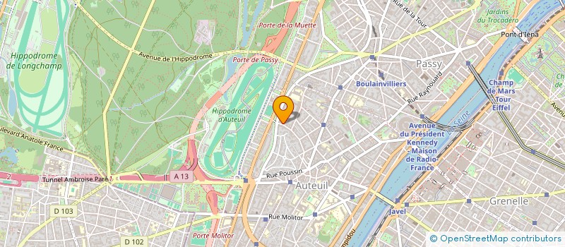 localisation de l'entreprise SCI LEMNOS  PARIS