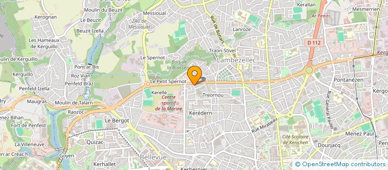 localisation de l'entreprise SCI LEMOINE INVEST  BREST