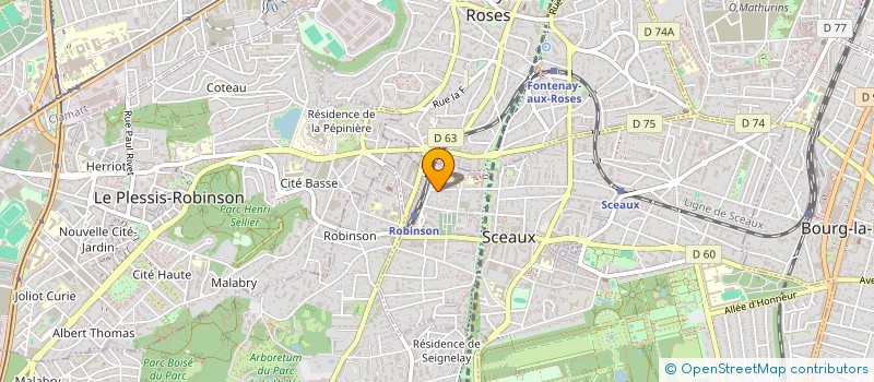 localisation de l'entreprise SCI LEMOINE RIVIERE à SCEAUX