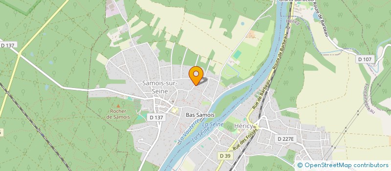 localisation de l'entreprise SCI LEMON  SAMOIS-SUR-SEINE