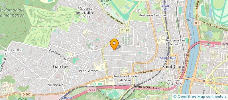 localisation de l'entreprise SCI LEMON à SAINT-CLOUD