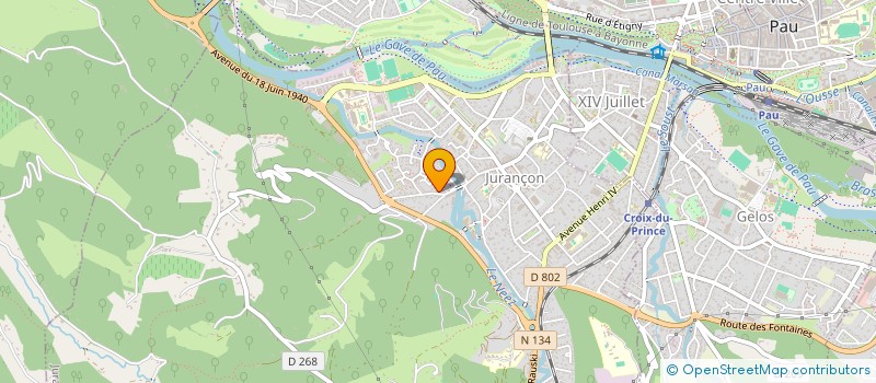 localisation de l'entreprise SCI LEMON à JURANCON