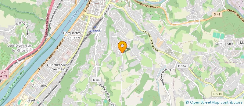 localisation de l'entreprise SCI LEMON BB  VIENNE