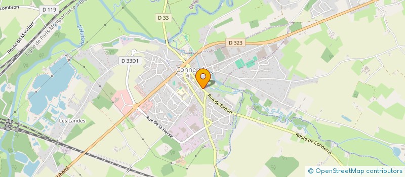 localisation de l'entreprise SCI LEMONER  CONNERRE