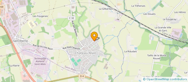 localisation de l'entreprise SCI LEMONNIER-MOUSSET  CANCALE