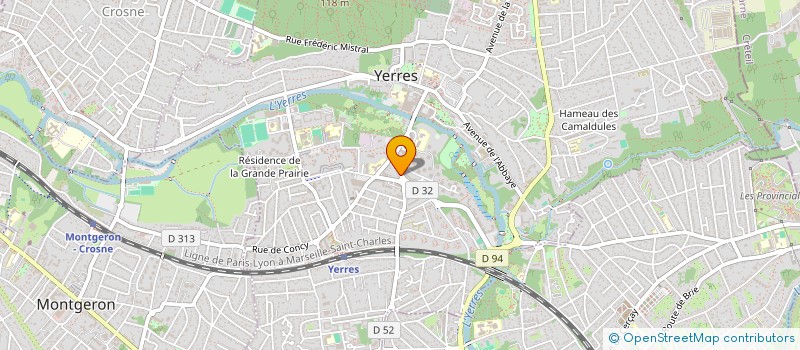 localisation de l'entreprise SCI LEMONT-FOUQUET  YERRES