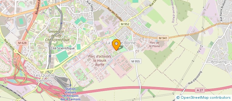 localisation de l'entreprise SCI LEMORGY à VILLENEUVE-D'ASCQ