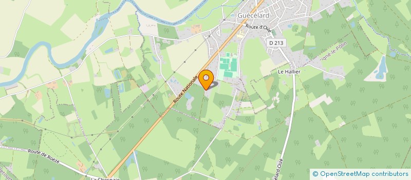 localisation de l'entreprise SCI LEMOSSE  GUECELARD