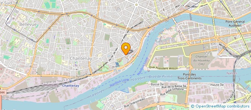 localisation de l'entreprise SCI LEMOT à NANTES