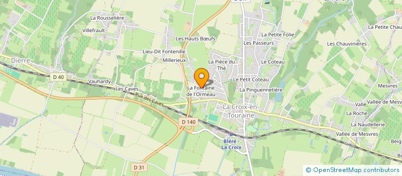 localisation de l'entreprise SCI LEMOULT à LA CROIX-EN-TOURAINE