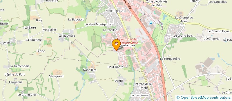 localisation de l'entreprise SCI LEMOUSSE  LA MEZIERE