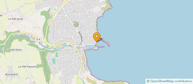 localisation de l'entreprise SCI LEMPHI  BINIC-ETABLES-SUR-MER