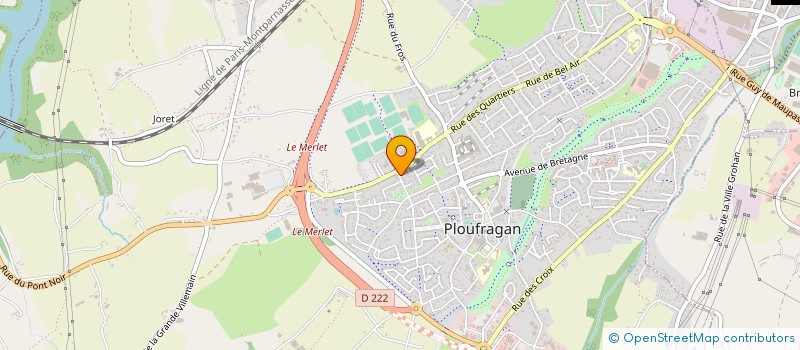 localisation de l'entreprise SCI LEMPO  PLOUFRAGAN