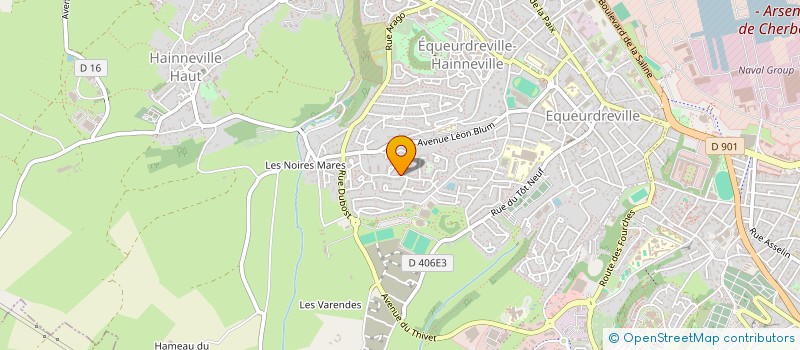localisation de l'entreprise SCI LEMY à CHERBOURG-EN-COTENTIN