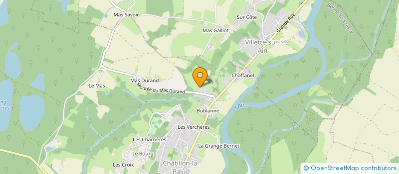 localisation de l'entreprise SCI LEN à CHATILLON-LA-PALUD