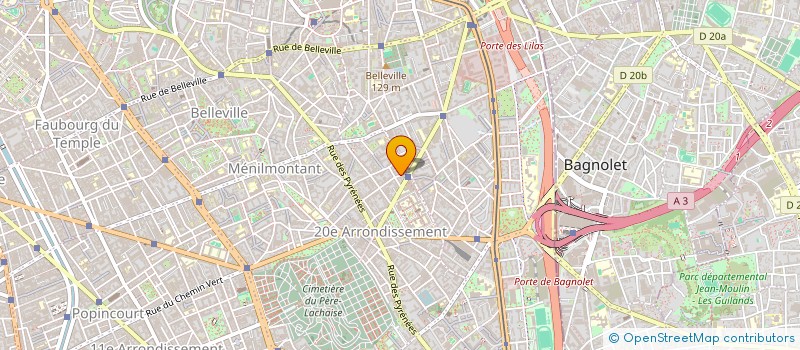 localisation de l'entreprise SCI LEN  PARIS