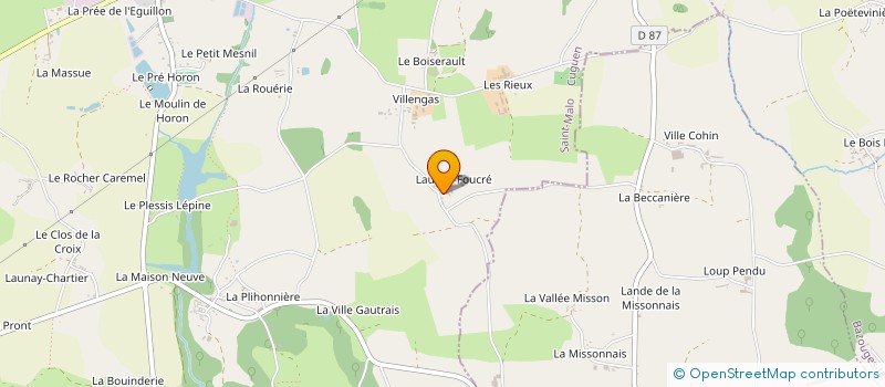 localisation de l'entreprise SCI LEN LAU  CUGUEN