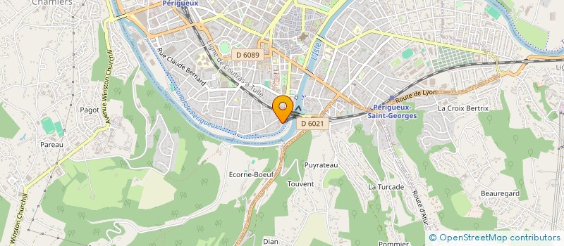 localisation de l'entreprise SCI LENA  PERIGUEUX