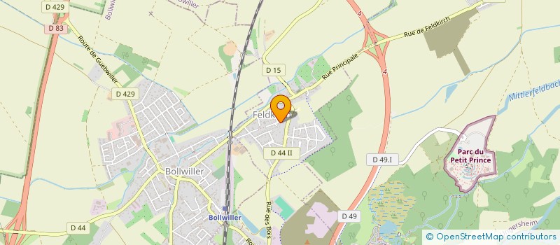 localisation de l'entreprise SCI LENA  FELDKIRCH