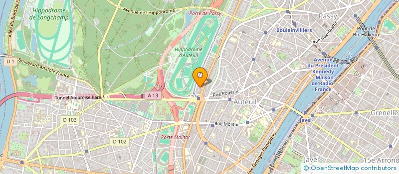 localisation de l'entreprise SCI LENA  PARIS