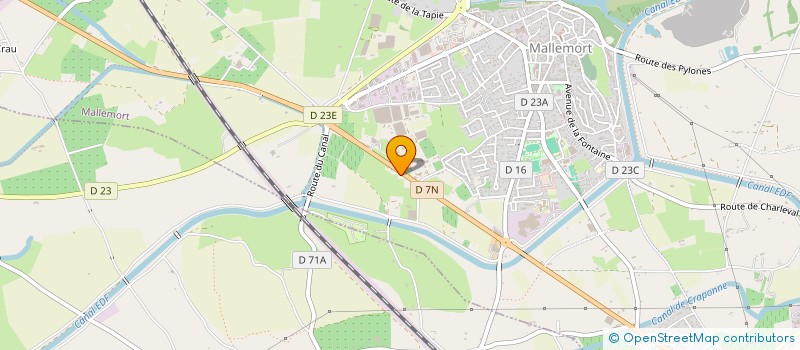 localisation de l'entreprise SCI LENA à MALLEMORT
