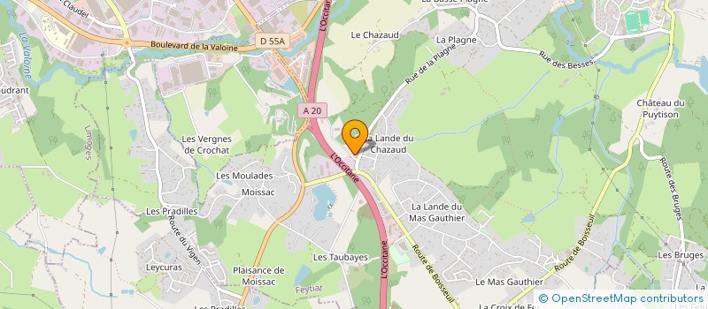 localisation de l'entreprise SCI LENA à FEYTIAT
