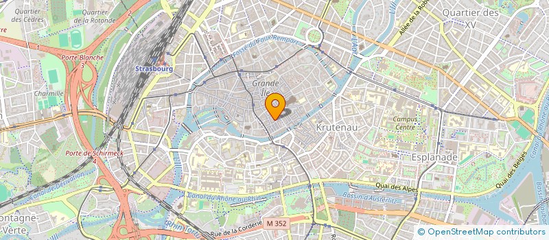 localisation de l'entreprise SCI LENA  STRASBOURG